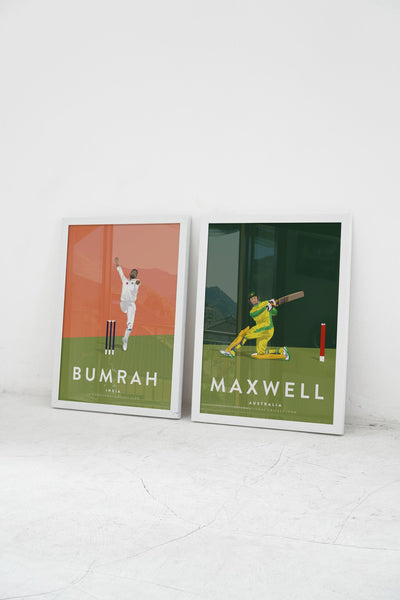 Jasprit Bumrah India Cricket Team Player Print A3/A4