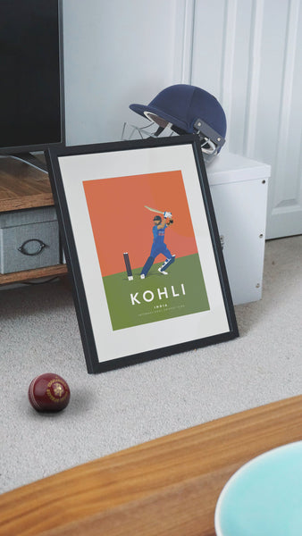 Virat Kohli, Indian Cricket Poster