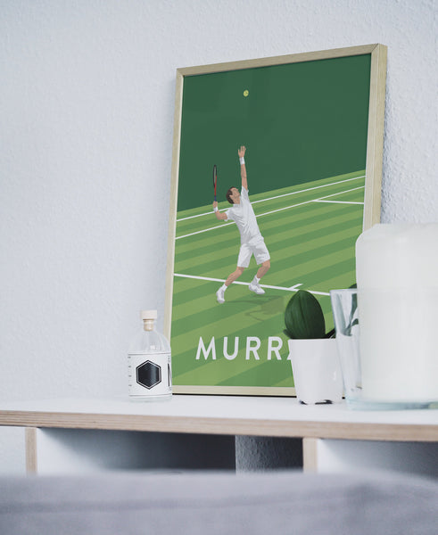 Andy Murray Tennis Poster