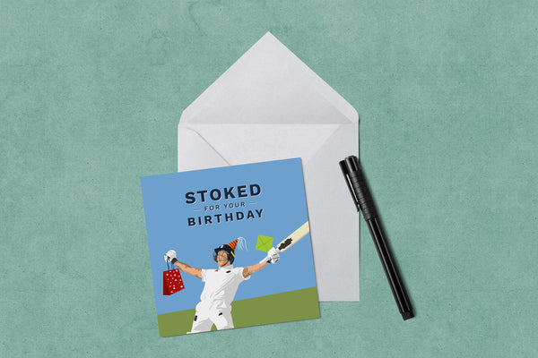 Ben Stokes - Happy Birthday Card