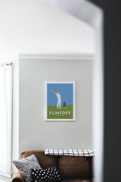 Andrew 'Freddie' Flintoff, England Cricket Poster