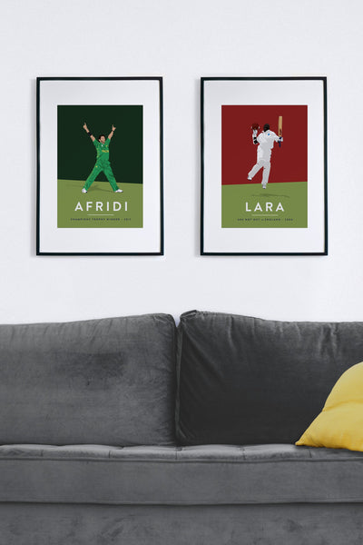 Brian Charles Lara, West Indies Cricket Poster