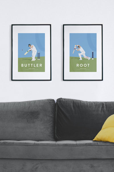 Joe Root Poster England Cricket Poster