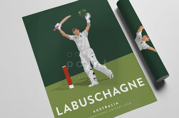 Marnus Labuschagne Australia Cricket Team Poster