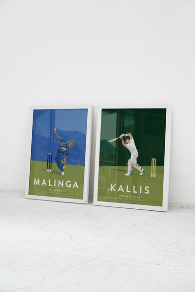 Lasith Malinga Sri Lanka Cricket Team Player Print A3/A4