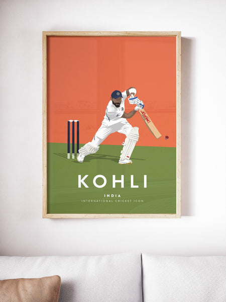 Virat Kohli India Cricket A3 & A4 Poster - International Cricket Icon